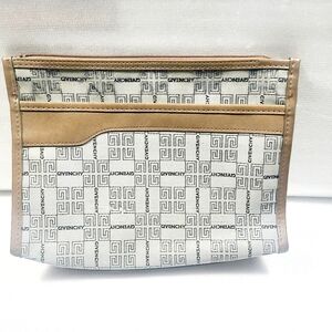 Givenchy Tan and White Clutch